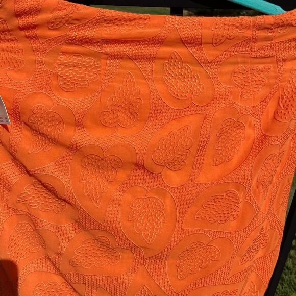 Anthropologie Maeve Embroidered Ruffle Wrap Skirt NWT - Picture 11 of 12